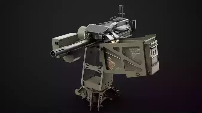 Burya Grenade Launcher Turret for Mk 19