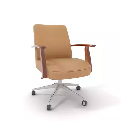 Modern Beige Office Chair model pack