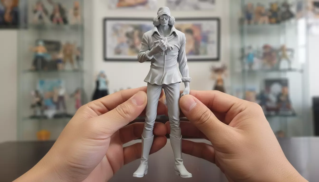 Kuzan - Aokiji - Blackbeard Pirates - ONE PIECE 3D print model_1