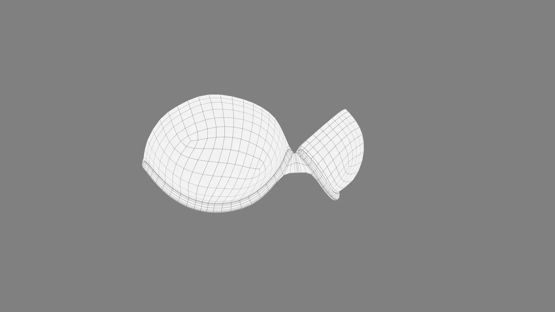 Daily Stick On Bra Low-poly 3D model_10