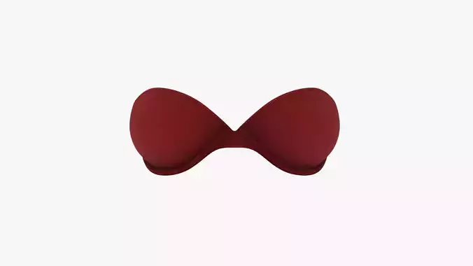 Daily Stick On Bra Low-poly 3D model