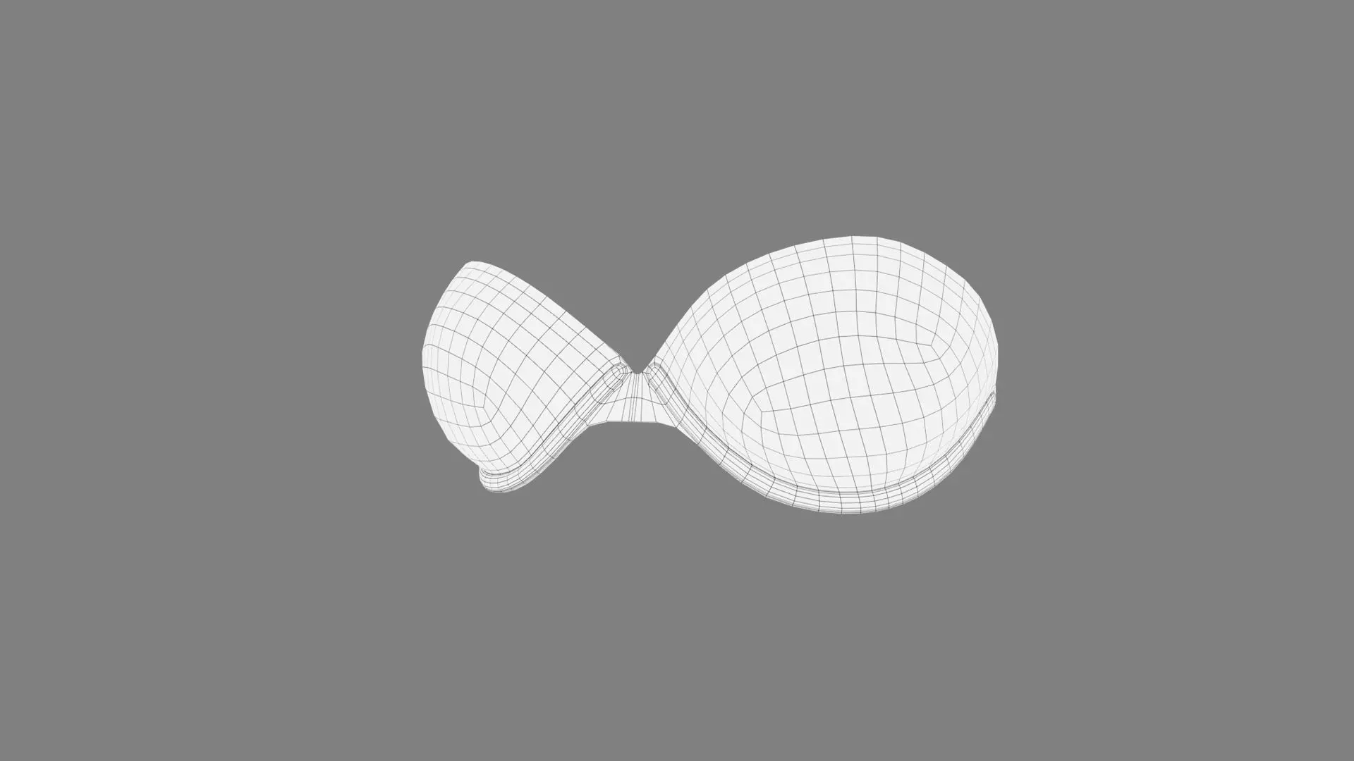 Daily Stick On Bra Low-poly 3D model_11