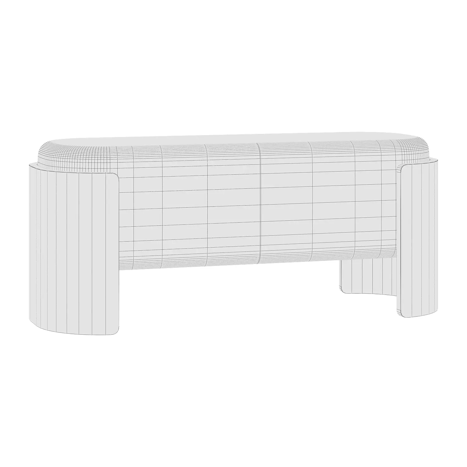 Bench Lagom Inmyroom 3D model_5