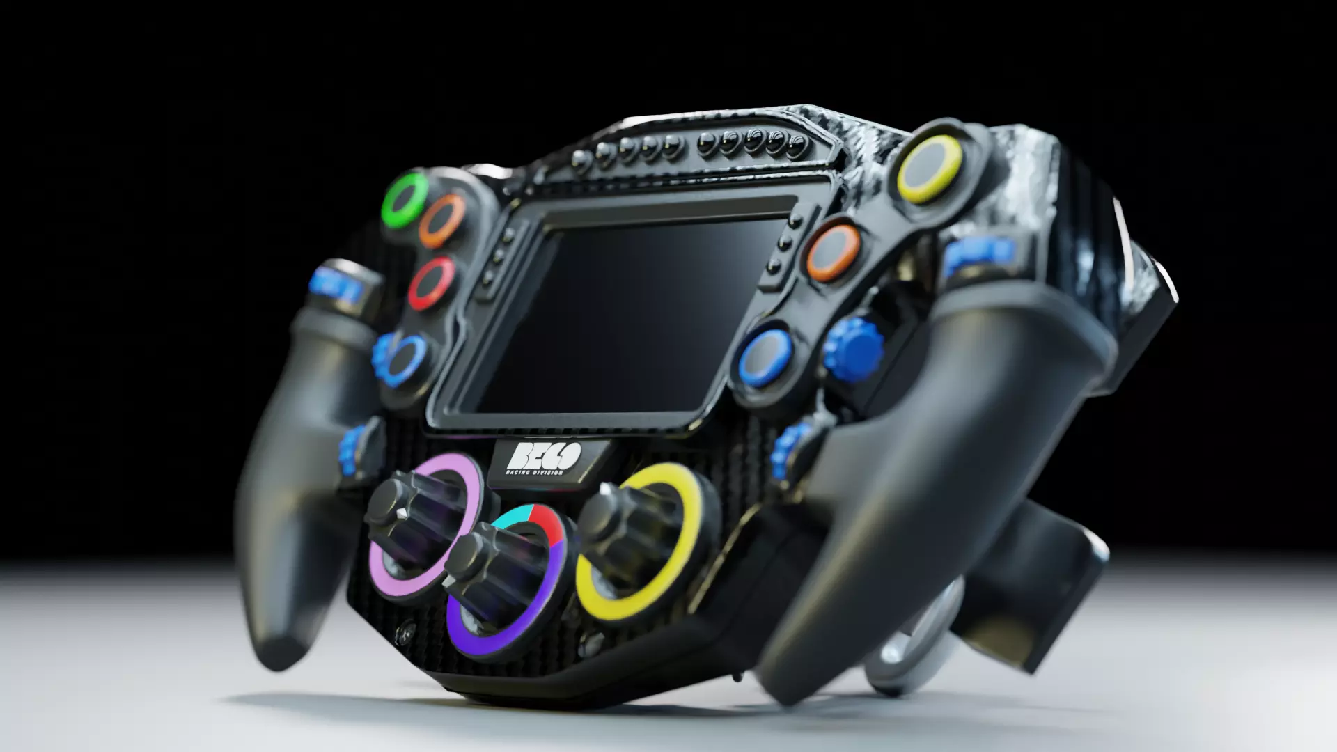 BEGO racing Steering concept 3D model_0