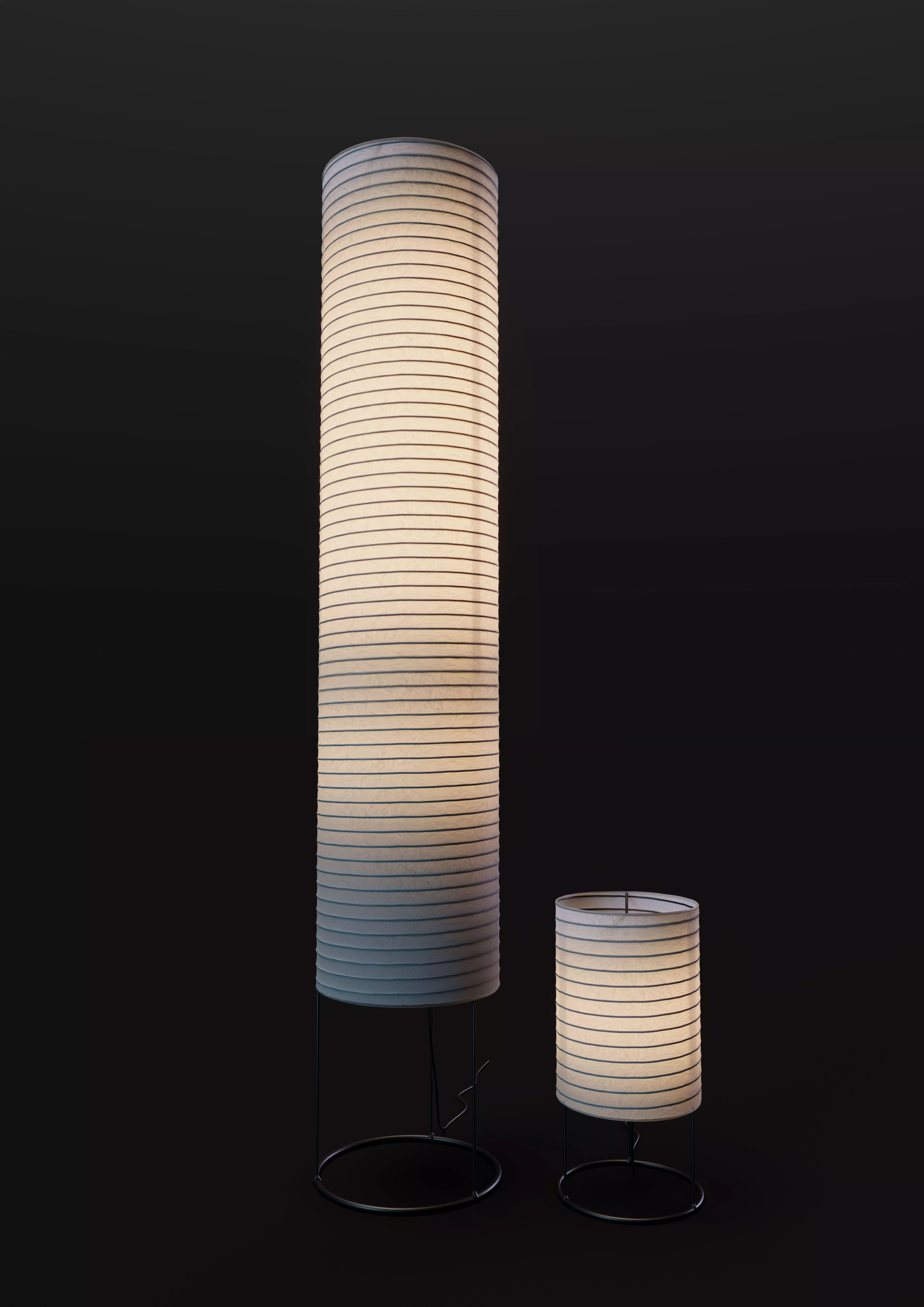STRANDAD Floor lamp and Table lamp Ikea 3D model_6