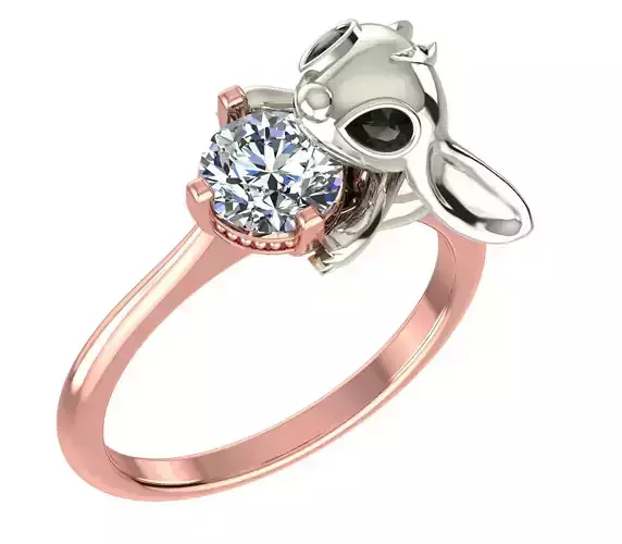 stitch ring 3Dmodel 3D print model