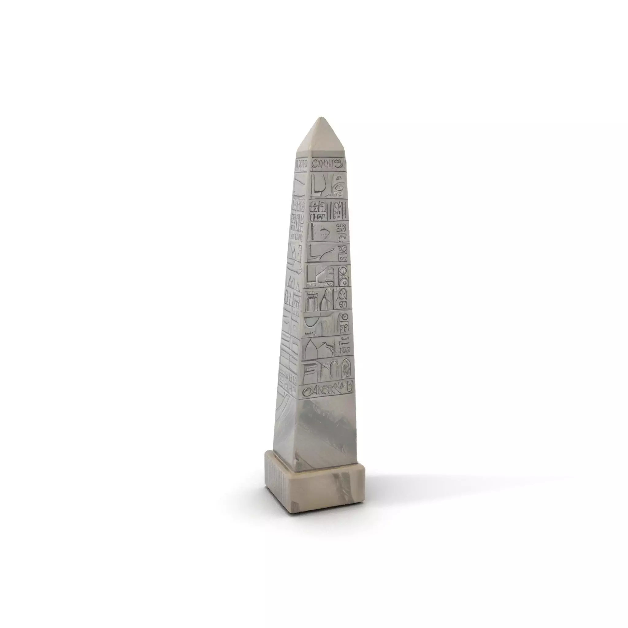 Ancient Stone Obelisk model pack Low-poly 3D model_6