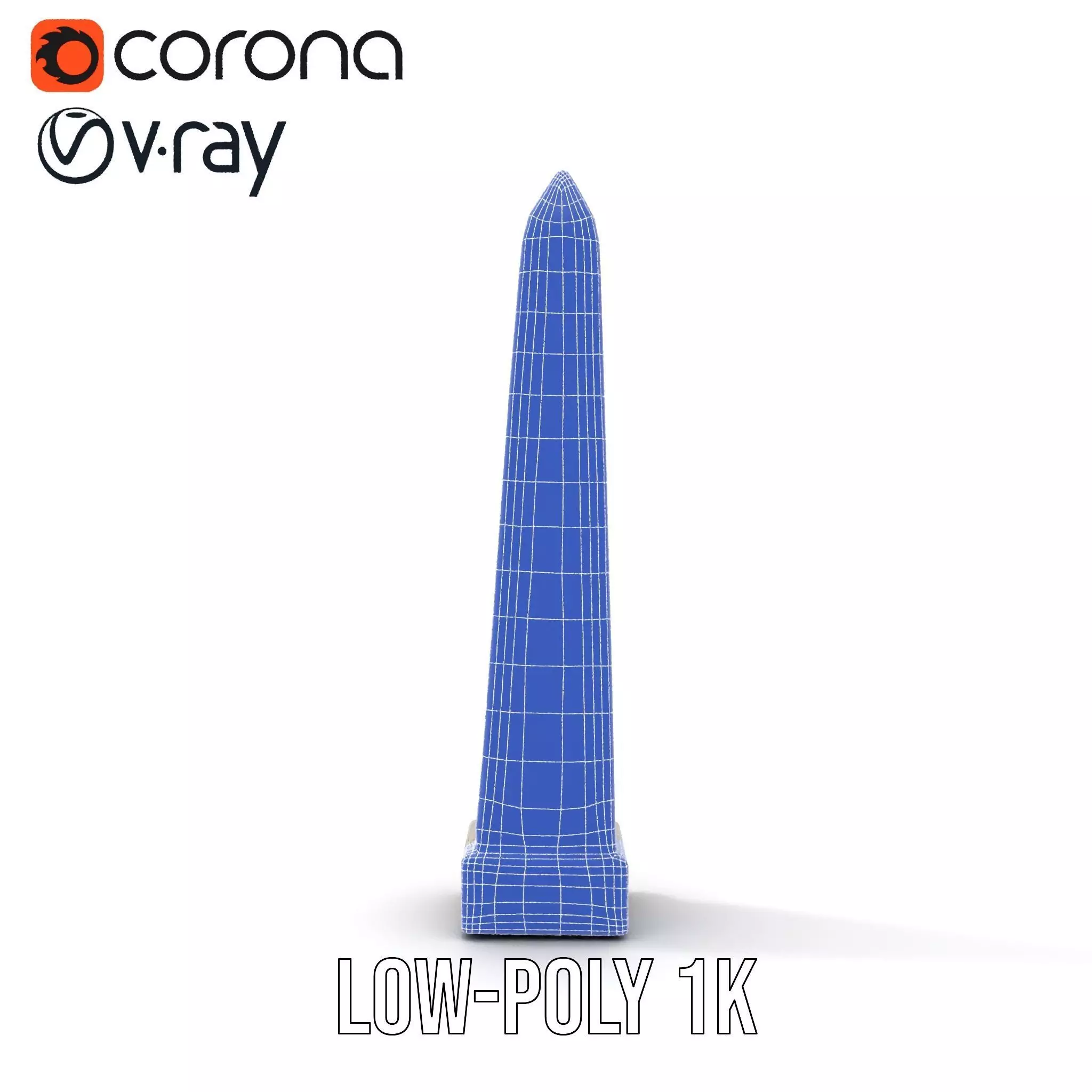 Ancient Stone Obelisk model pack Low-poly 3D model_17