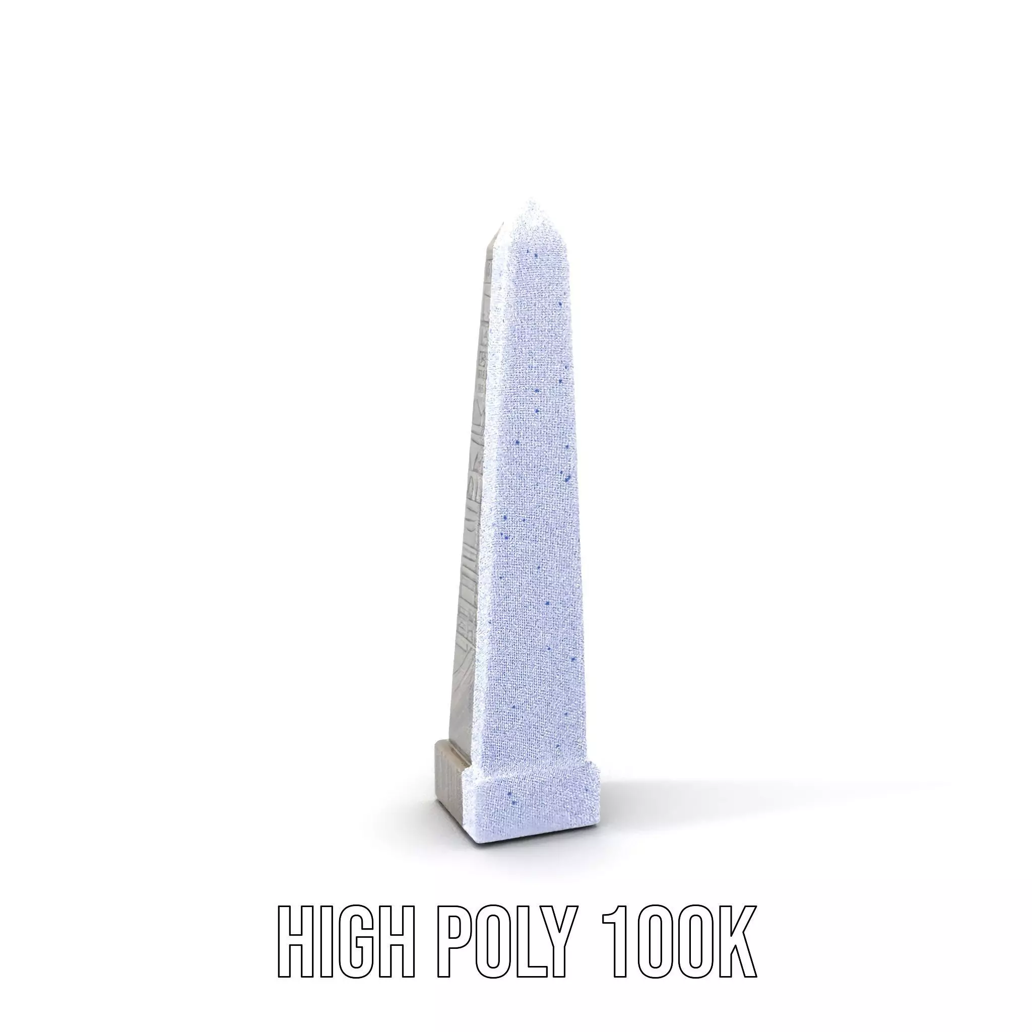 Ancient Stone Obelisk model pack Low-poly 3D model_4