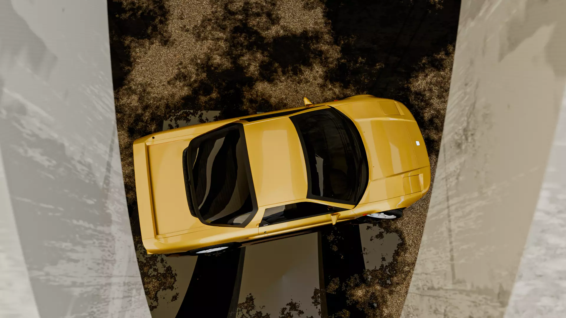 Under the Bridge Low-poly 3D model_6