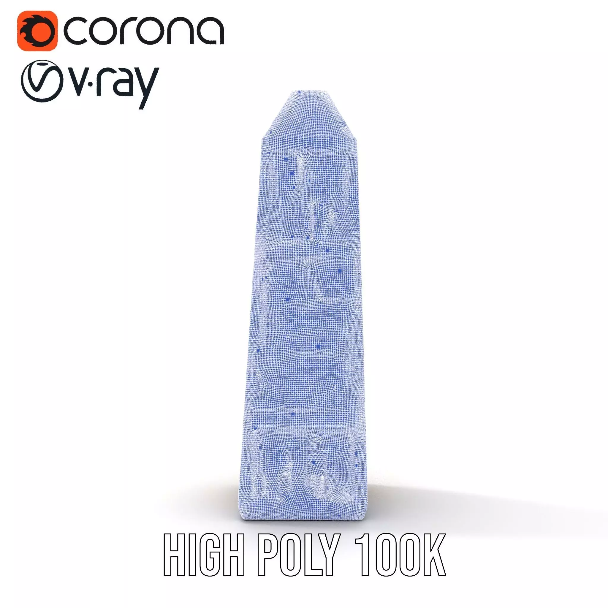 Ancient Sandstone Obelisk model pack Low-poly 3D model_32