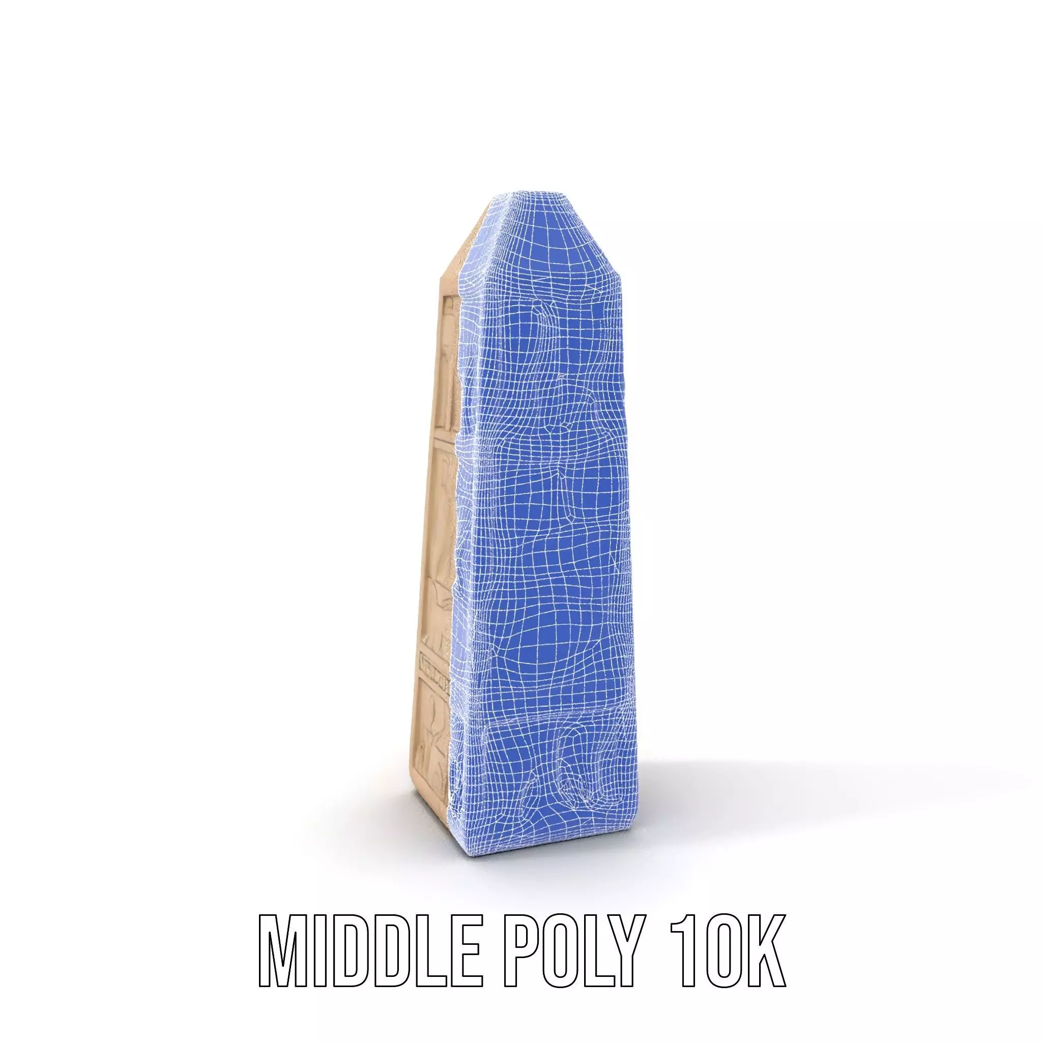 Ancient Sandstone Obelisk model pack Low-poly 3D model_15