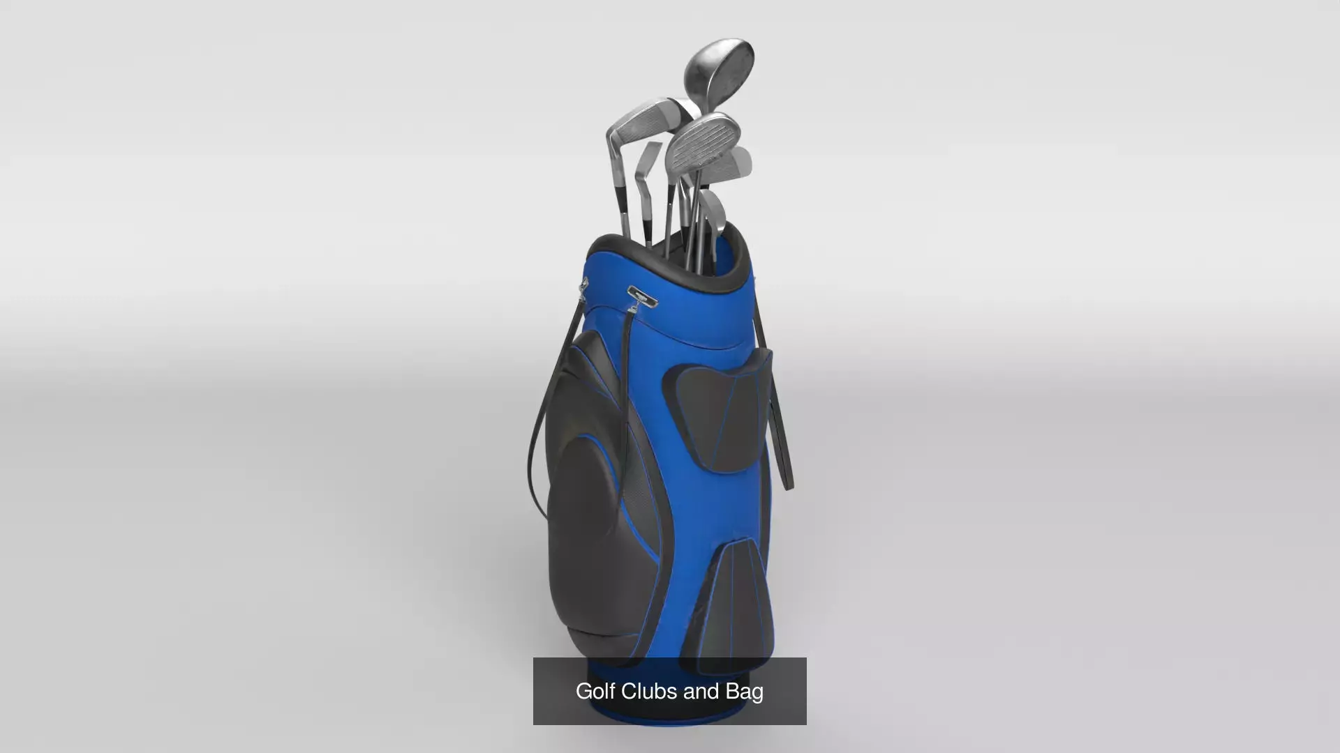 Tropical Golf Course Set 3D Model Collection_3