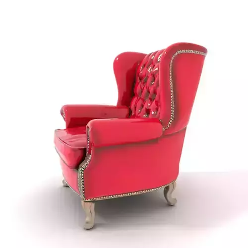 Velvet Armchair Elegance model pack