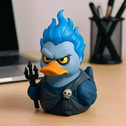 Rubber duck - Hades - God of the underworld - 3D print
