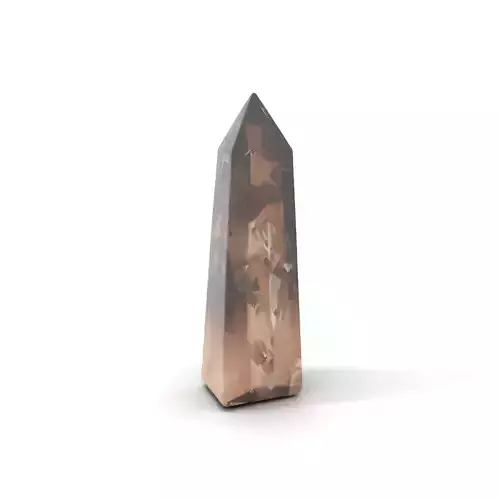 Amber Obelisk Crystal model pack Low-poly 3D model