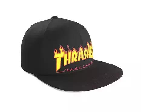 thrasher snapback 3d Model
