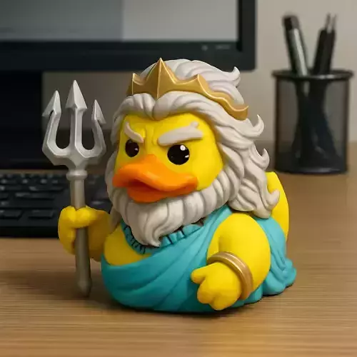 Rubber Duck - God of the sea - 3D print