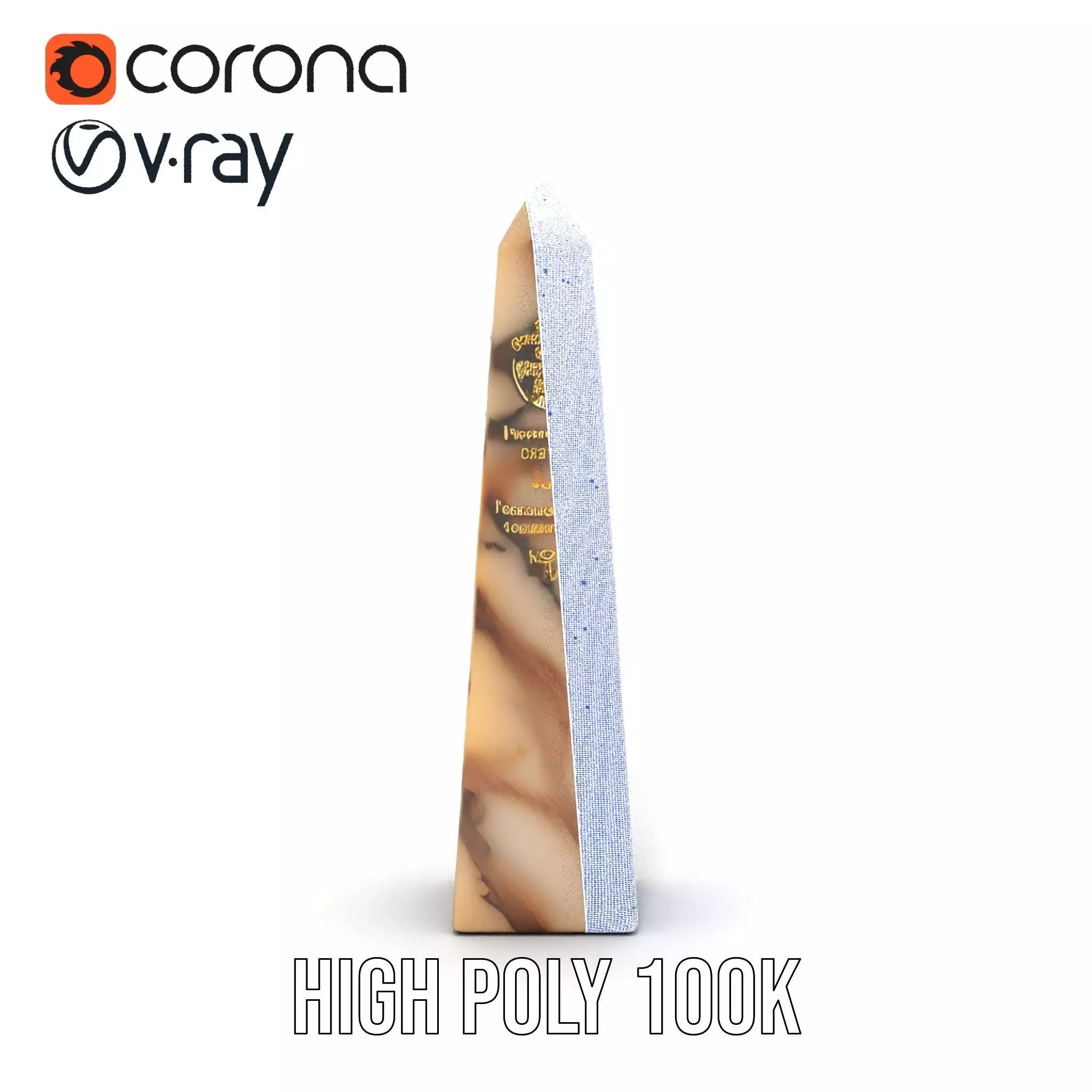 Marble Obelisk model pack Low-poly 3D model_34