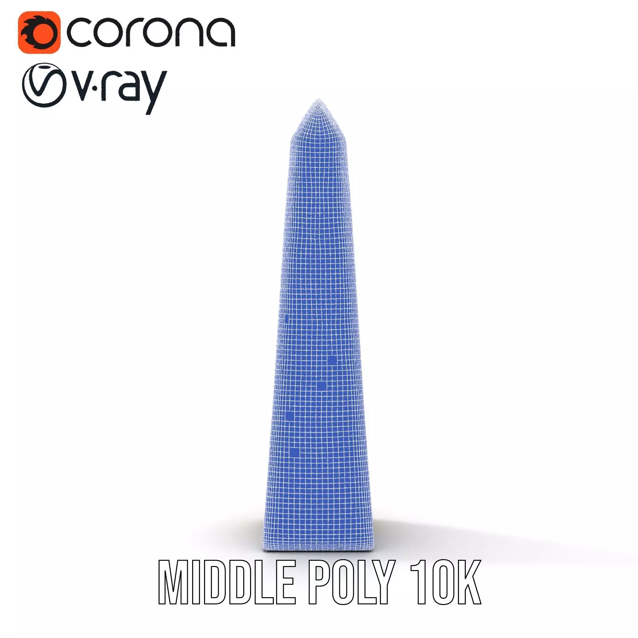 Marble Obelisk model pack Low-poly 3D model_24