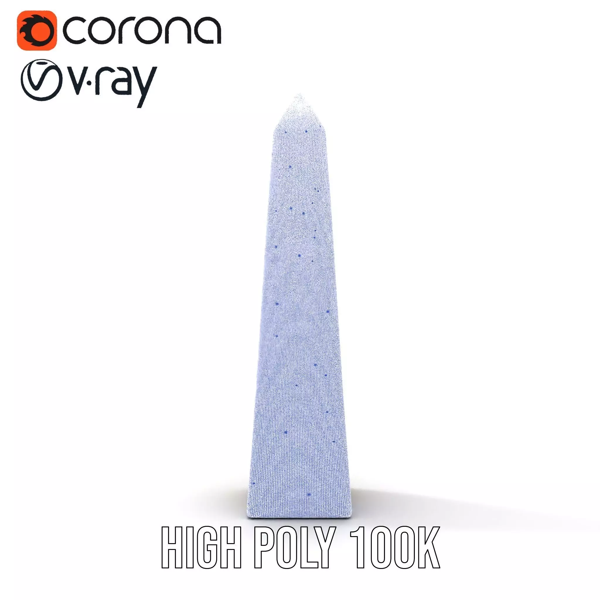 Marble Obelisk model pack Low-poly 3D model_31