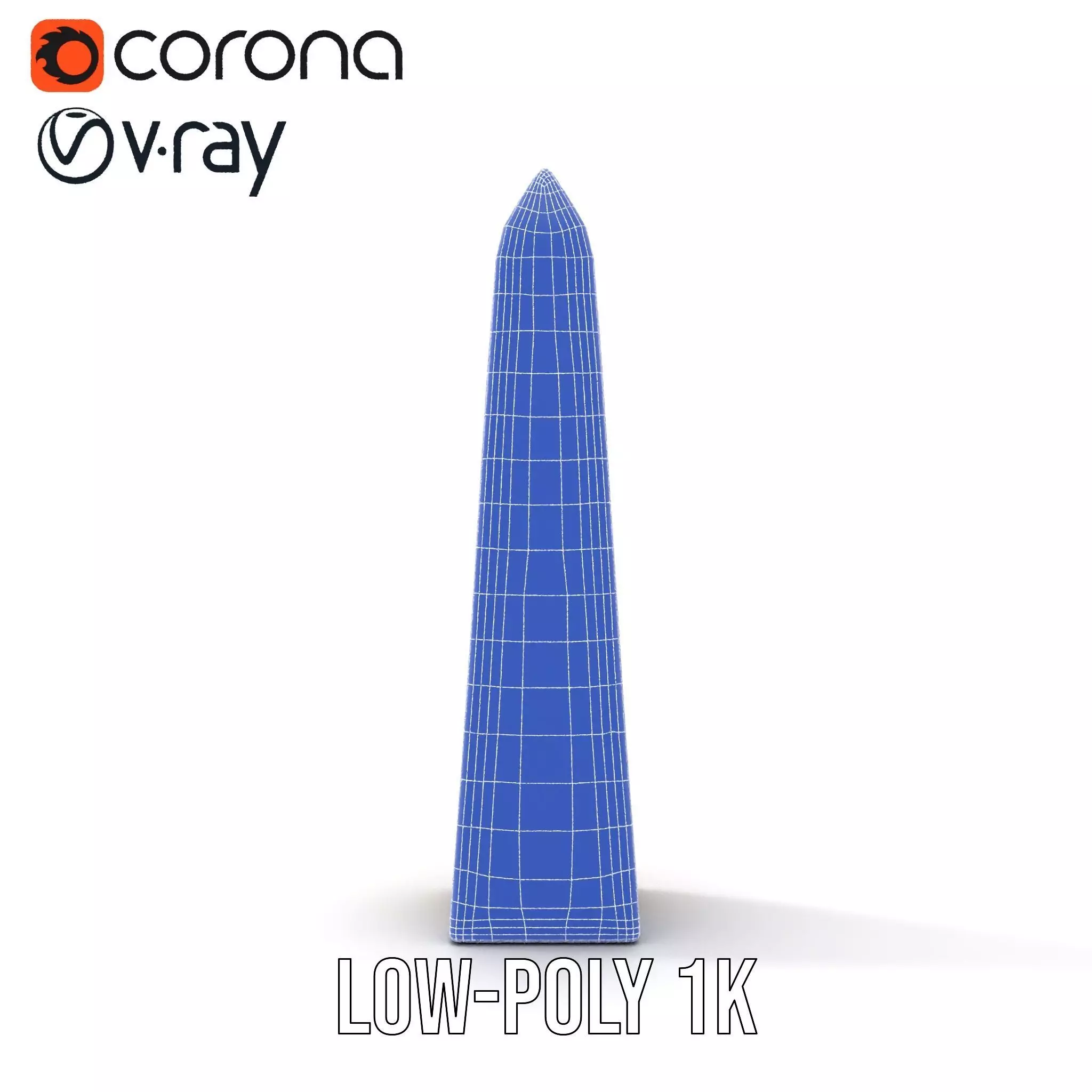 Marble Obelisk model pack Low-poly 3D model_25