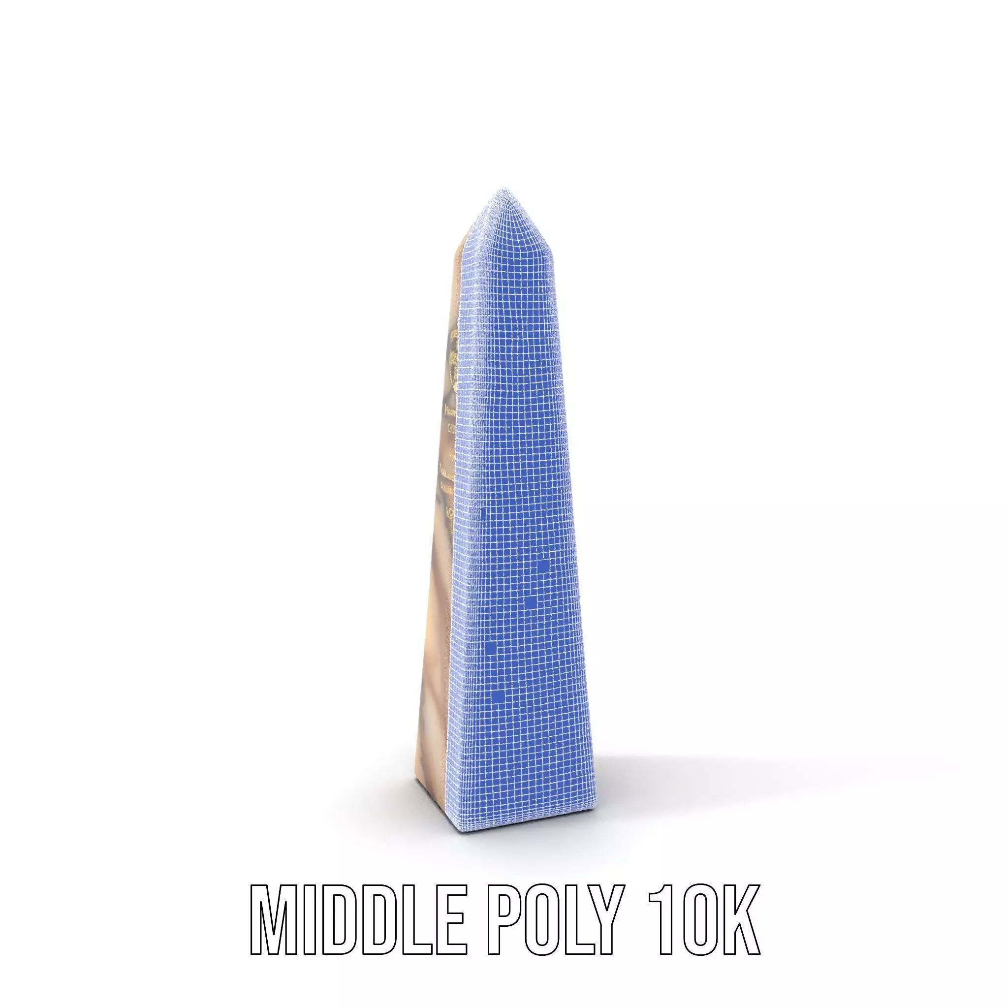 Marble Obelisk model pack Low-poly 3D model_11