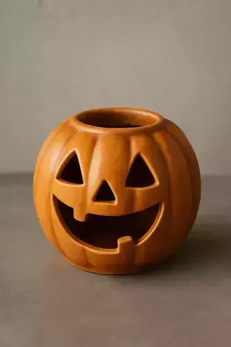 opened pumpkin Halloween