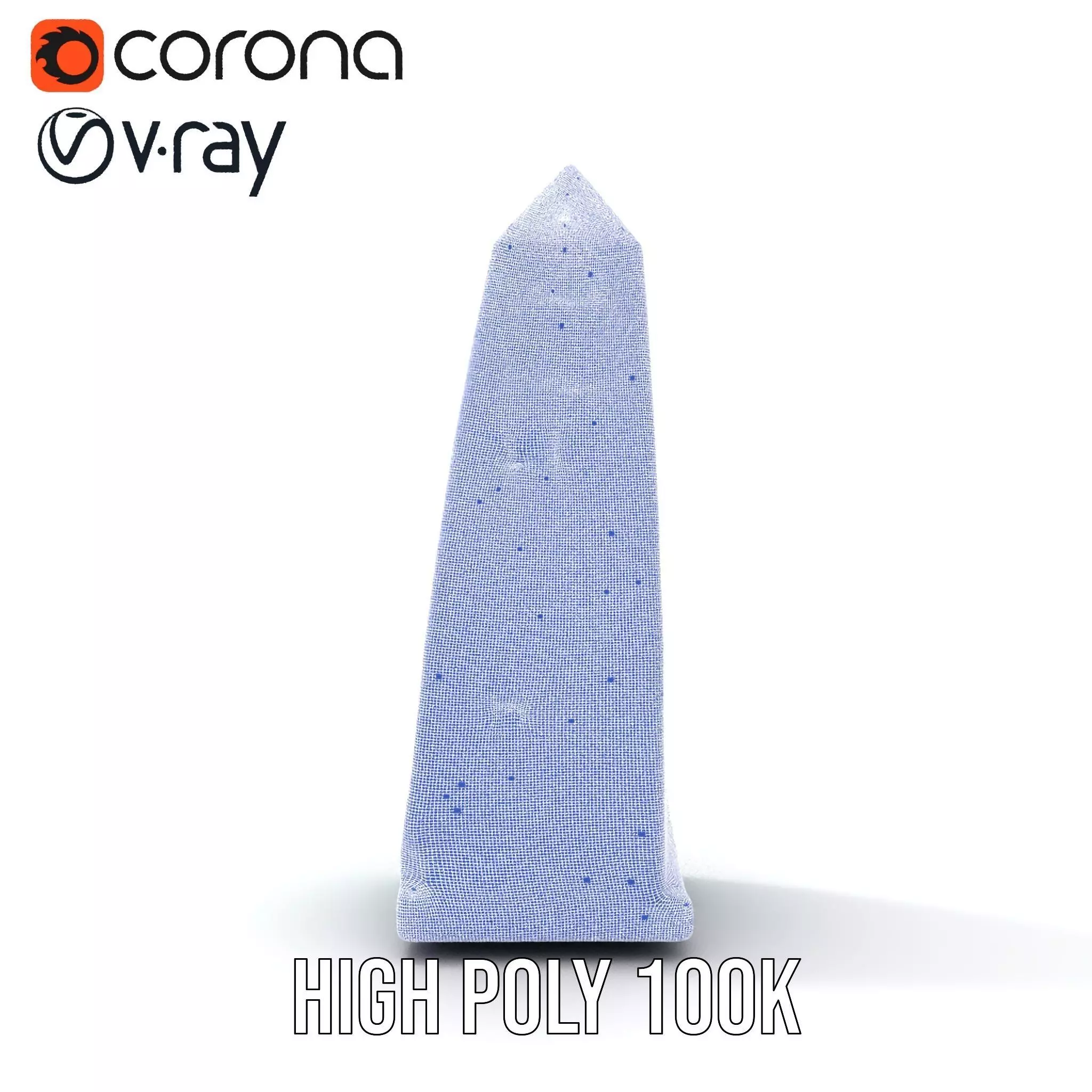 Jade Obelisk model pack Low-poly 3D model_33