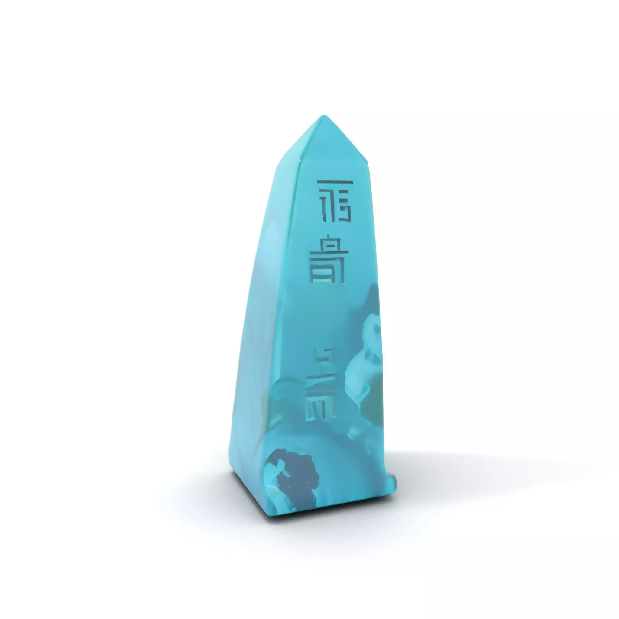 Jade Obelisk model pack Low-poly 3D model_7