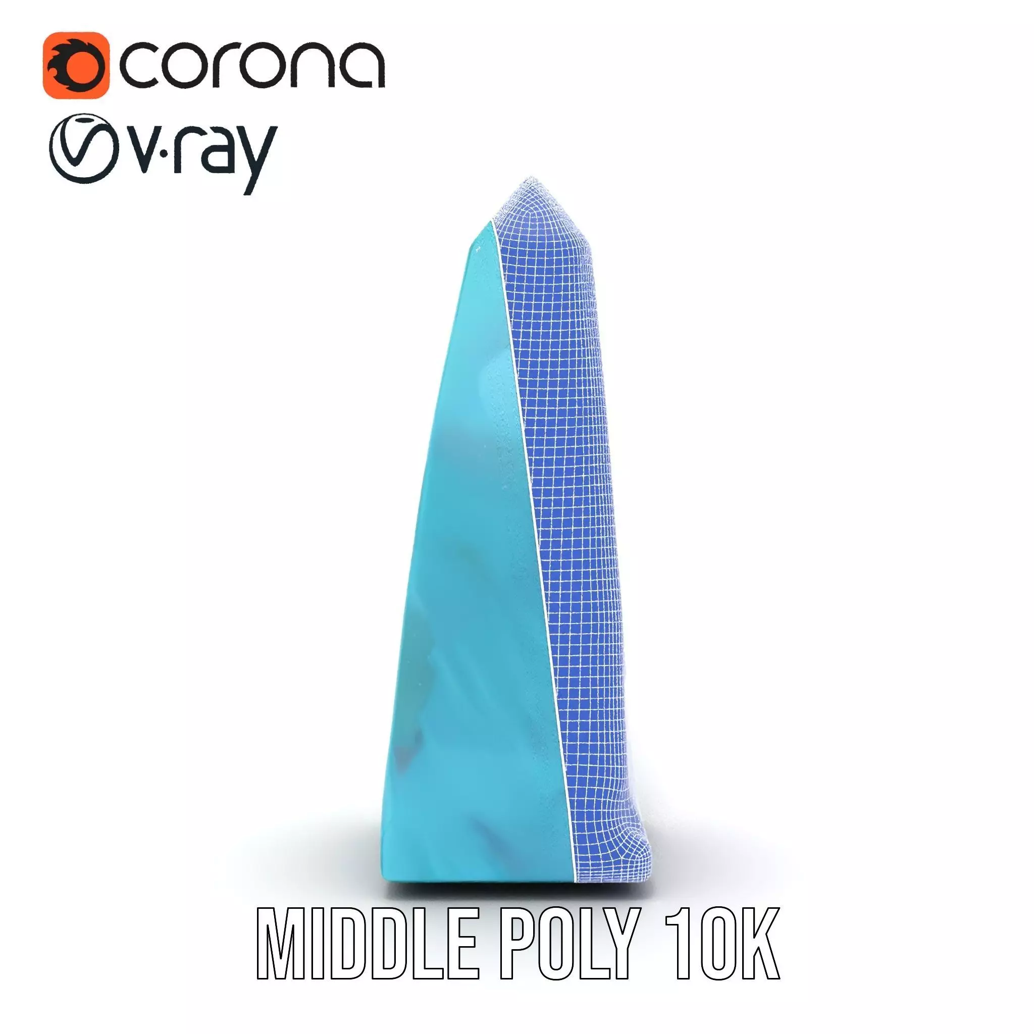 Jade Obelisk model pack Low-poly 3D model_24