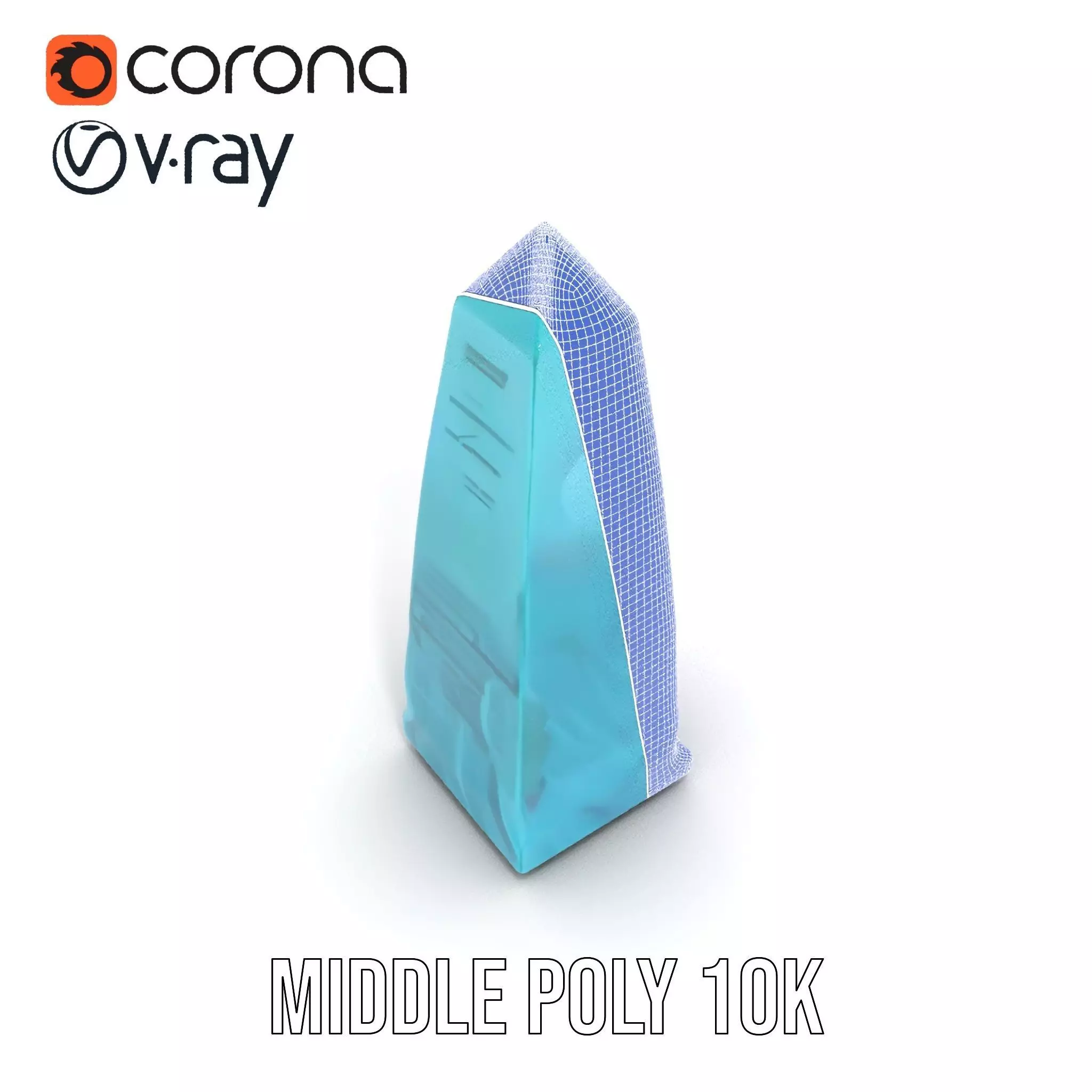 Jade Obelisk model pack Low-poly 3D model_29