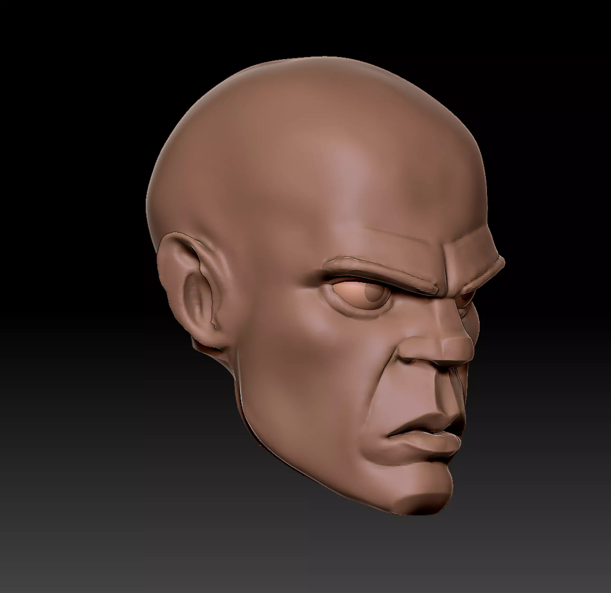 Clone Wars Mace Windu 3D print model_1