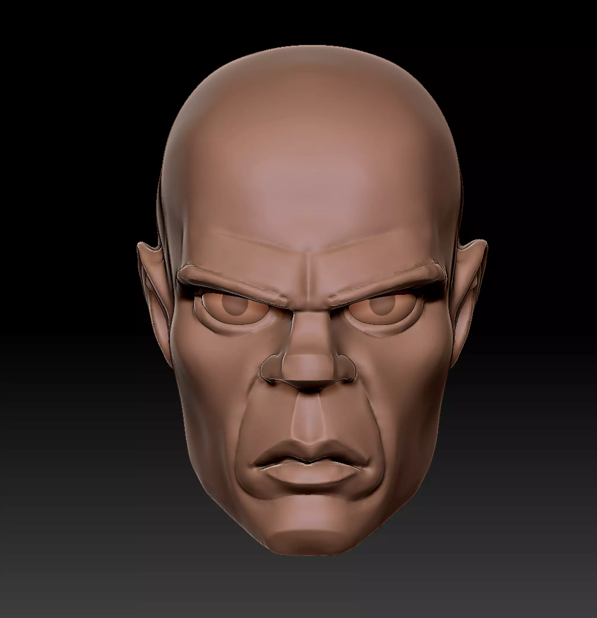 Clone Wars Mace Windu 3D print model_0