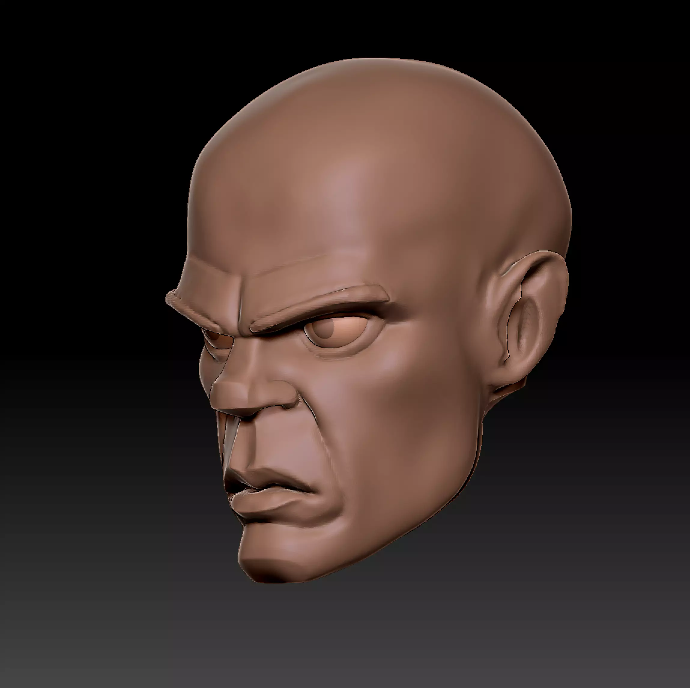 Clone Wars Mace Windu 3D print model_2