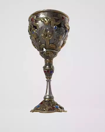 Medieval Chalice 3D Model  High Quality Prop for Games