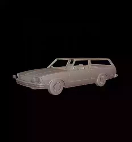 Chevrolet malibu classic 1980 two doors wagon