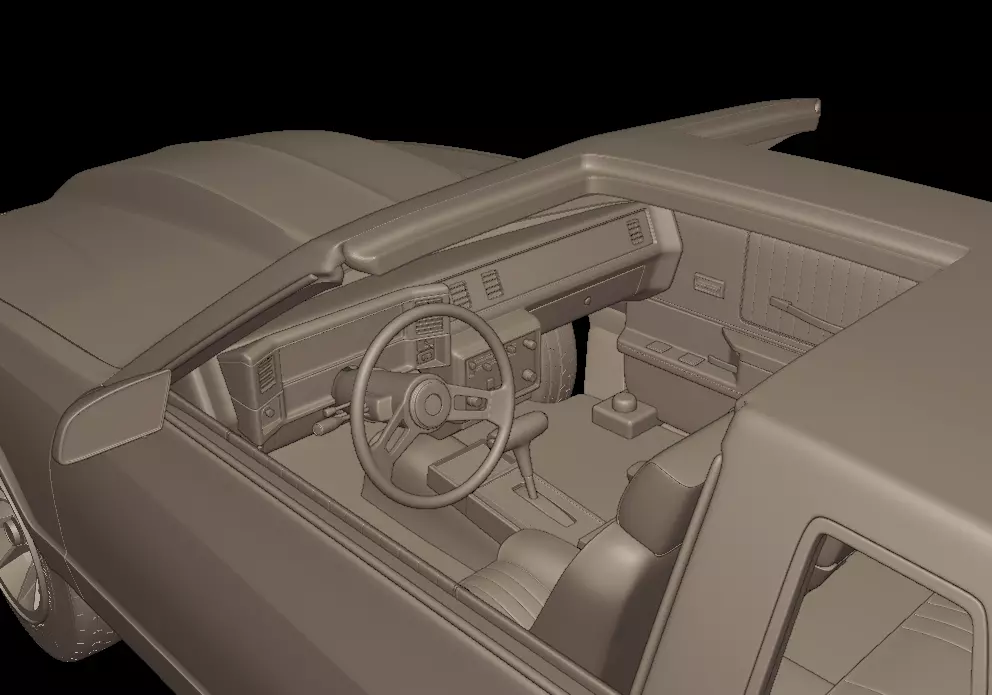 custom monte carlo 86 ss 3D print model_7