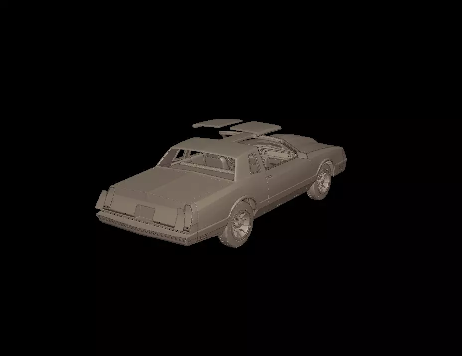 custom monte carlo 86 ss 3D print model_2