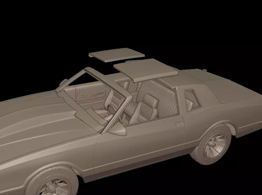 custom monte carlo 86 ss 3D print model_4