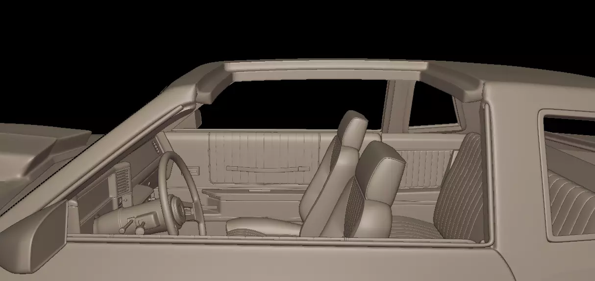 custom monte carlo 86 ss 3D print model_6