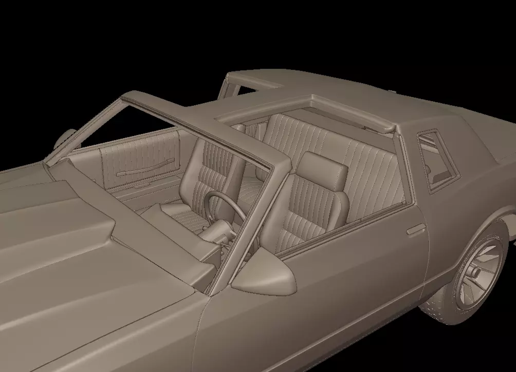 custom monte carlo 86 ss 3D print model_5