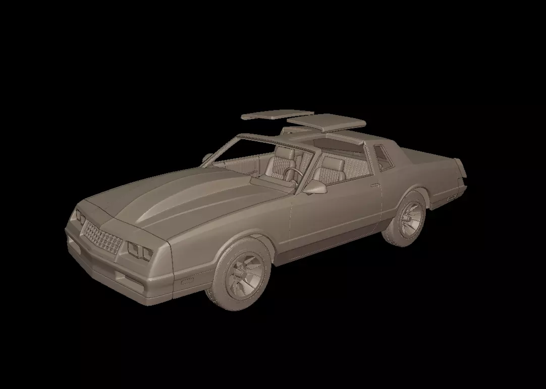 custom monte carlo 86 ss 3D print model_0