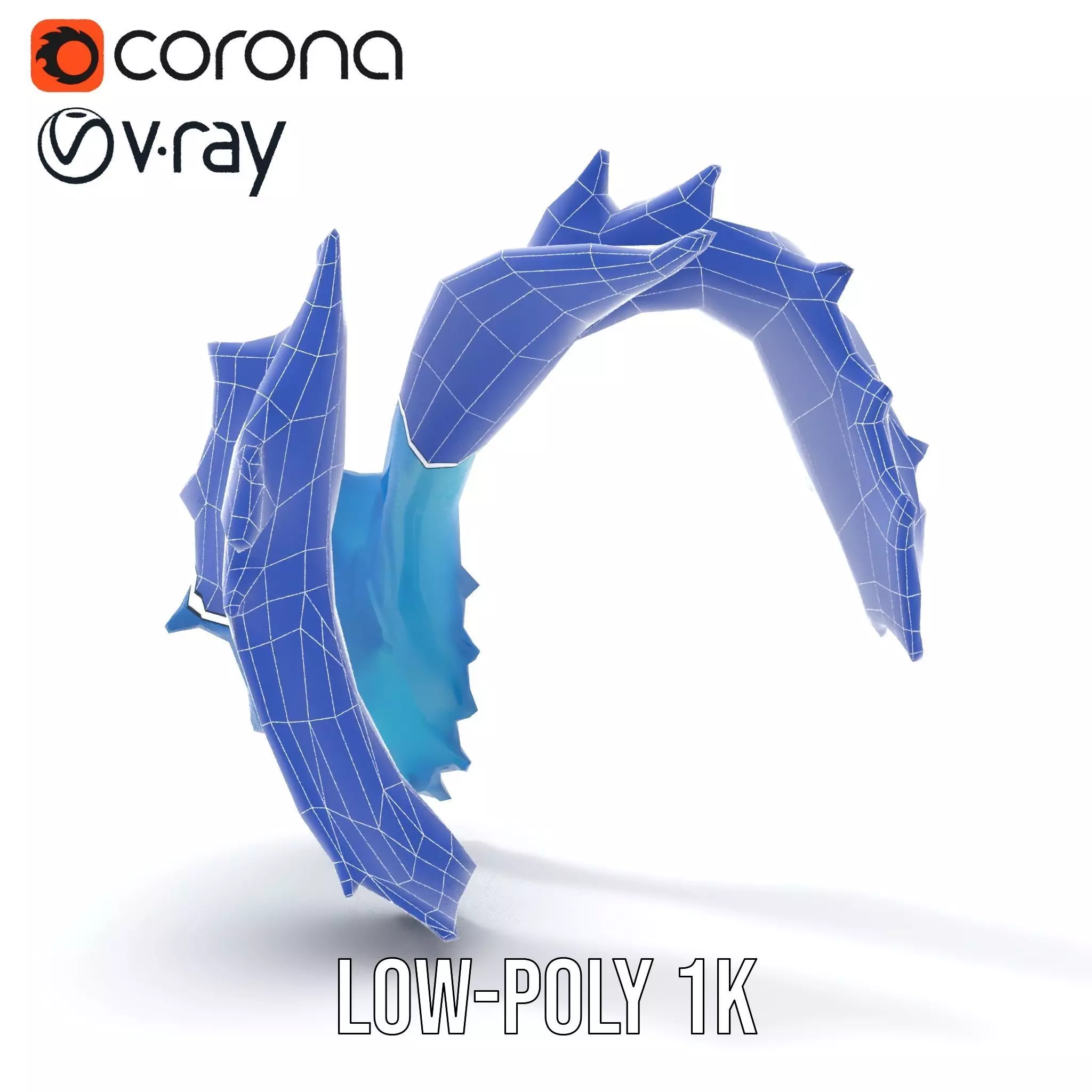 Cerulean Spiky Bracelet model pack Texture_28