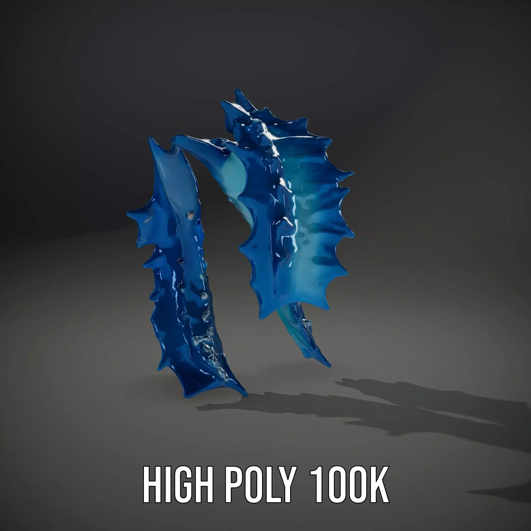 Cerulean Spiky Bracelet model pack Texture_8