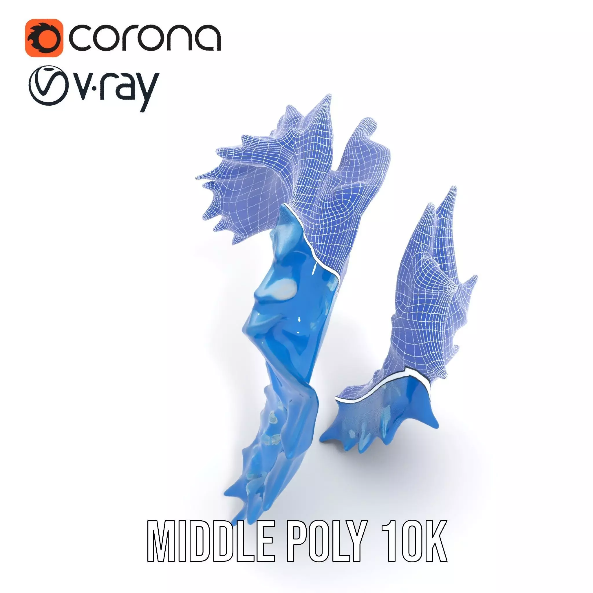 Cerulean Spiky Bracelet model pack Texture_27