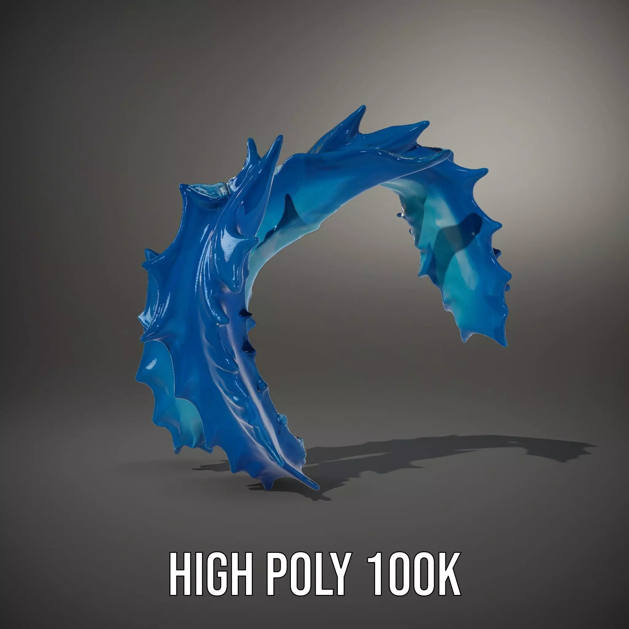 Cerulean Spiky Bracelet model pack Texture_10