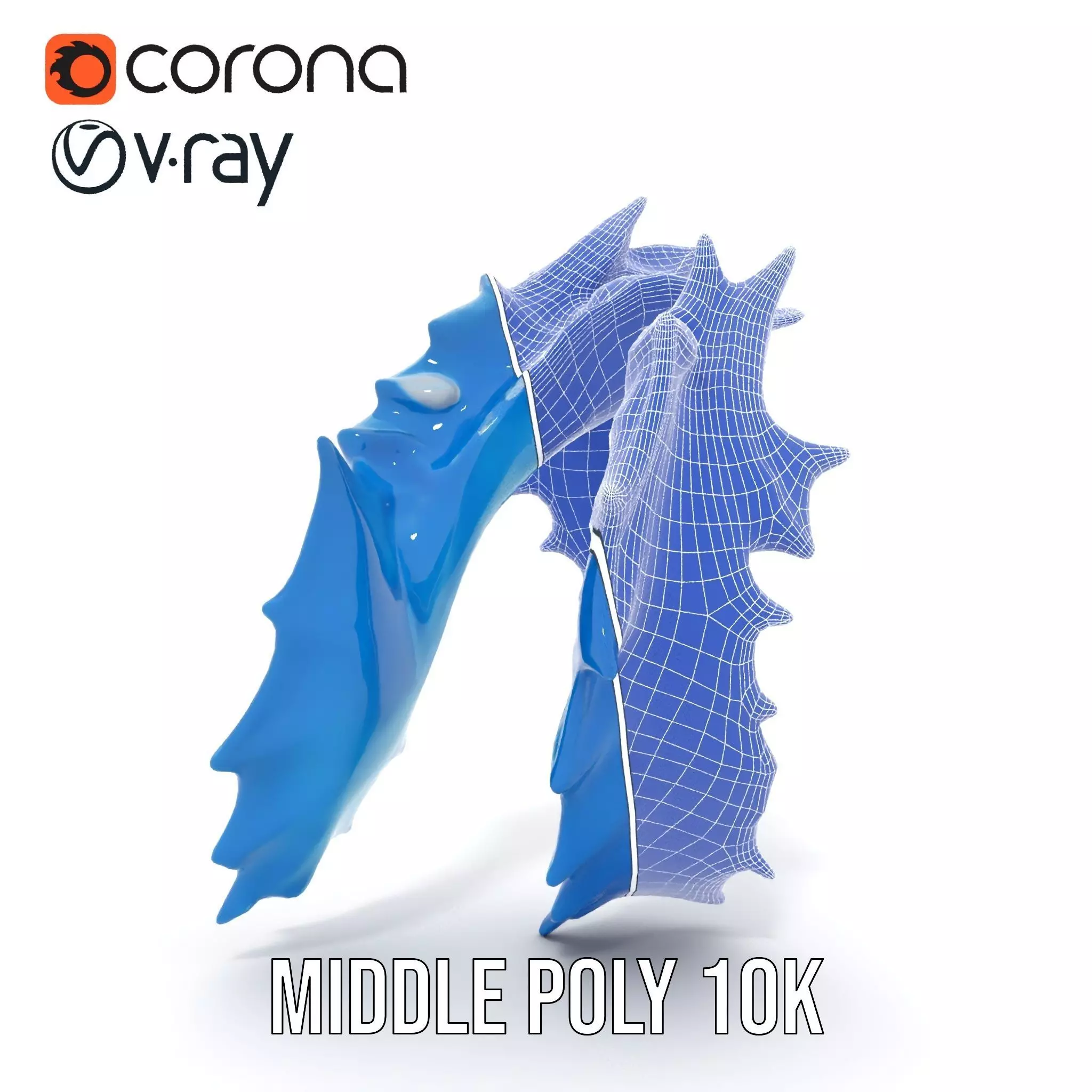 Cerulean Spiky Bracelet model pack Texture_29