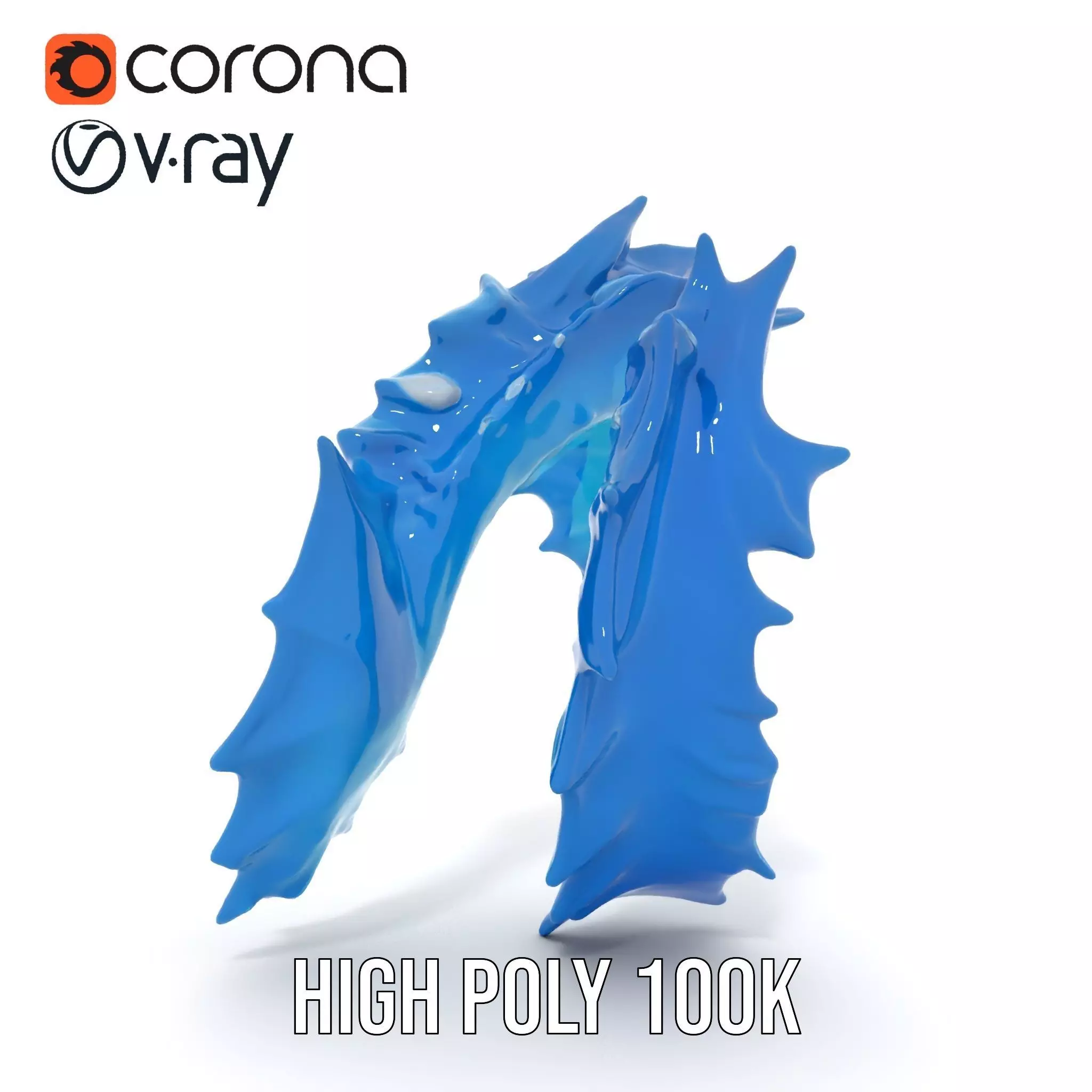 Cerulean Spiky Bracelet model pack Texture_32