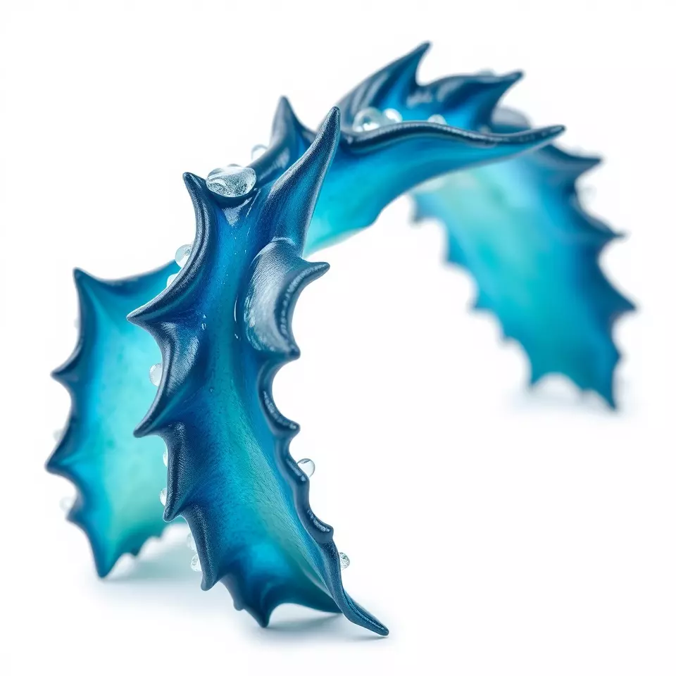 Cerulean Spiky Bracelet model pack Texture_2